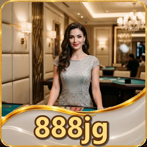 Beranda aplikasi 888jg di Android dengan menu unduhan yang jelas.